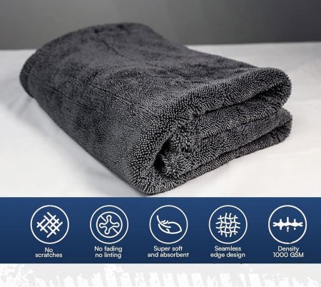 מגבת מיקרופייבר סופר סופגת (60×90 ס״מ)