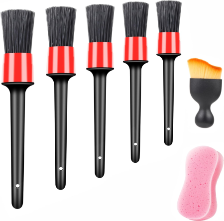 סט מברשות ניקוי פנימיות לרכב – 7 חלקים