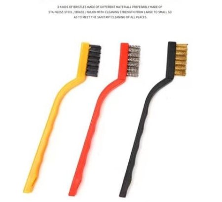 סט מברשות ניקוי משולש