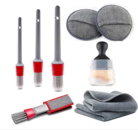 סט טיפוח לרכב 9 חלקים עם תיק✨