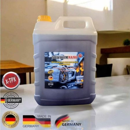 שמפו  SPECTRUM NANO לניקוי והברקת הרכב  תוצרת גרמניה