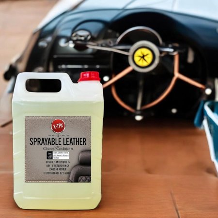 מנקה ריפודי עור לרכ