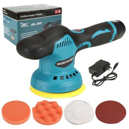 מכונת פוליש לרכב – 2 ב-1 פוליש + ווקס