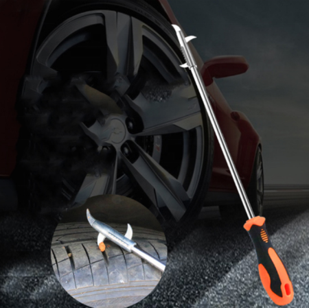 כלי להסרת אבנים מצמיגי רכב